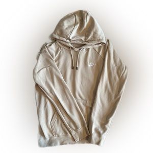 Nike Cream Athletic Hoodie